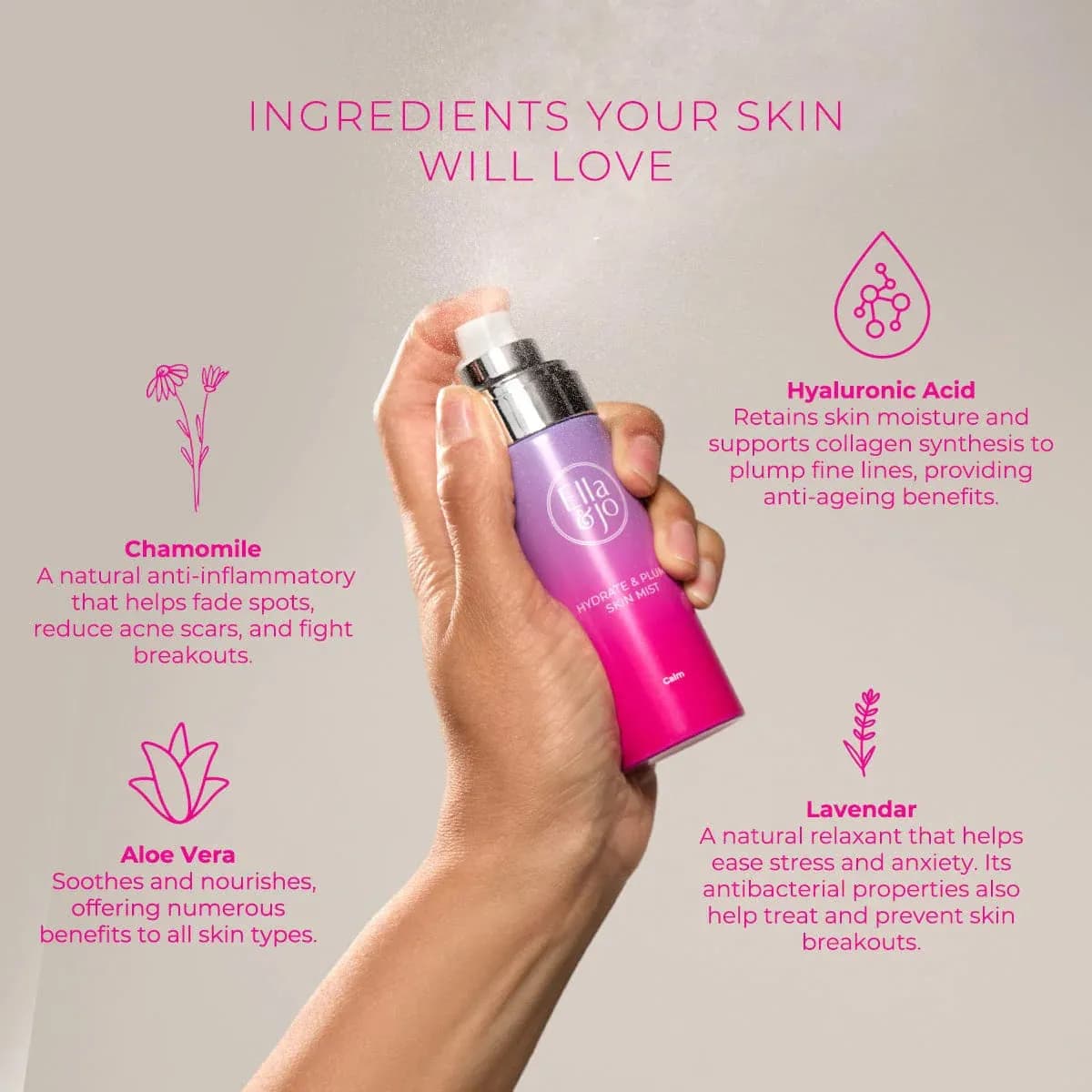 Hydrate & Plump Skin Mist | Calm — view 3