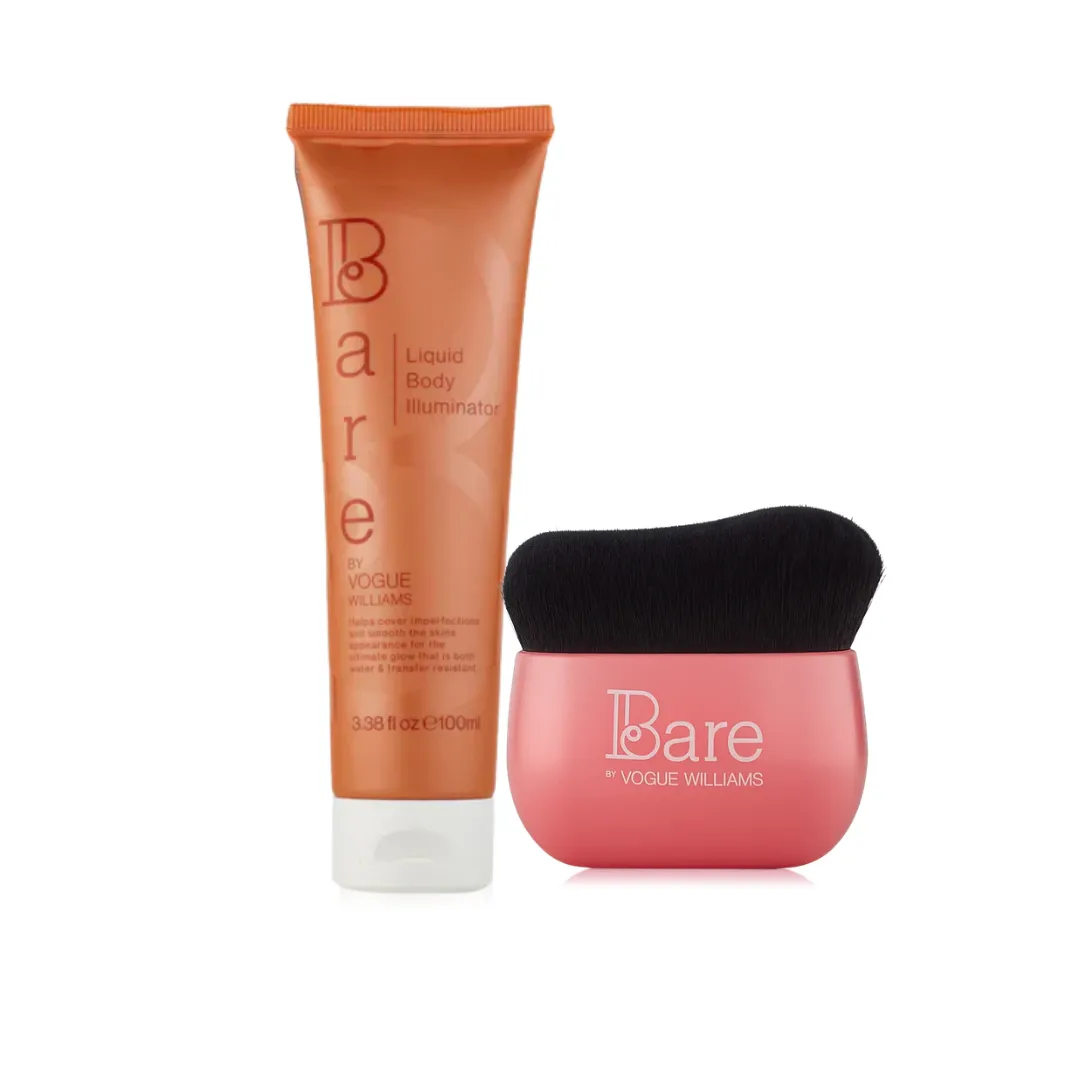 Liquid Body Illuminator + Body Brush