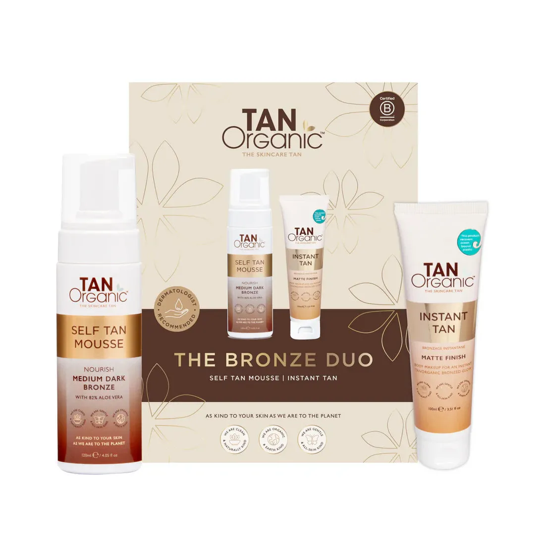 The Bronze Duo Gift Set (WORTH $128)